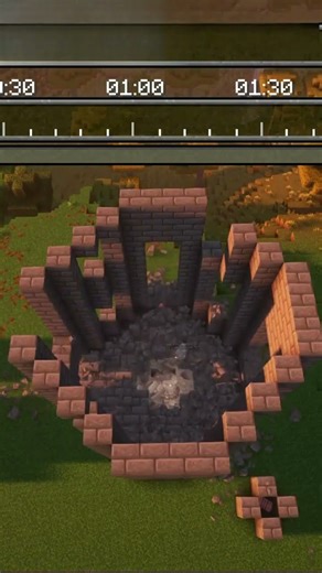 Just got the physics mod!!1! #minecraft #minecraftmeme #shorts #helpmemakethismakesense