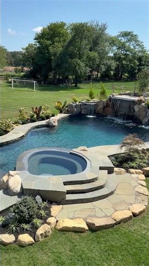 The Girgis Project: Ultimate Grotto Waterfall Installation - Stunning Results for Contractors