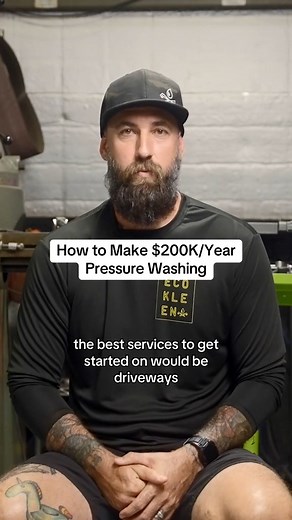5K views · 31 reactions | Starting a pressure washing business in 2025?  Here's how to do it step-by-step — from buying your first gear to getting your first paying clients. Whether you’re soft washing, cleaning driveways, or building a full-time biz, this video series breaks it all down  #pressurewashing #pressurewashingbusiness #pressurewasher #sidehustle | Jobber | Facebook