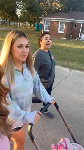 We wanted to go for a walk and mom ran back home for all her documents just case ICE made a stop 🤣🤣 Nikkie Fuentes | Melissa Parr