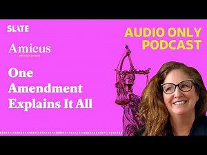 One Amendment Explains It All | Amicus With Dahlia Lithwick | Law, justice, and the courts