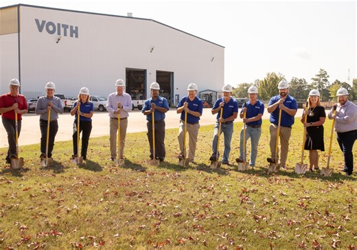 Voith breaks ground on multi-million dollar expansion for its West Monroe center