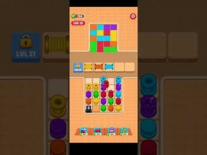 Knit Sort 3d level 11, 12, 13 Walkthrough Solution