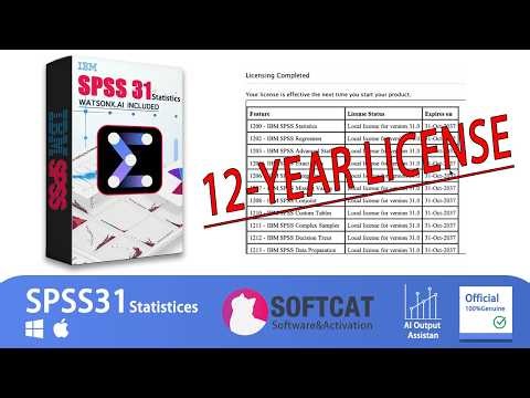 IBM SPSS Statistics 31 Latest Version Installation and Activation Tutorial | Done in 2 Minutes