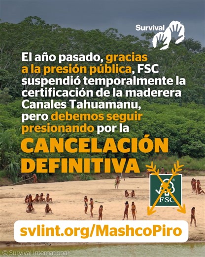 Survival International - en español on Reels