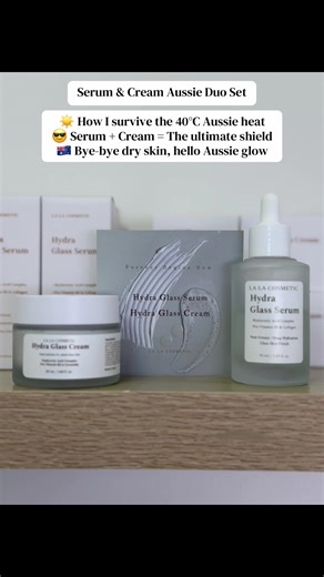 hello Aussie glow 👋🇦🇺 Serum & Cream Aussie Duo Set