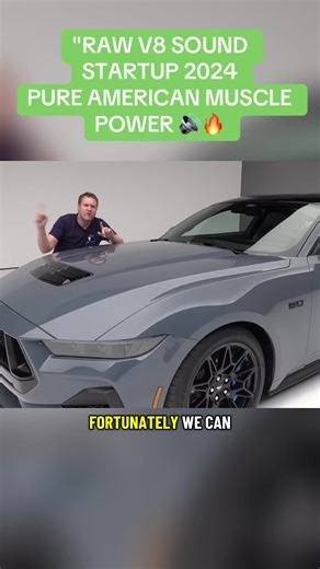 "RAW V8 SOUND STARTUP 2024 PURE AMERICAN MUSCLE POWER 🔊🔥 #V8Sound #M... | V8 Engine Sound