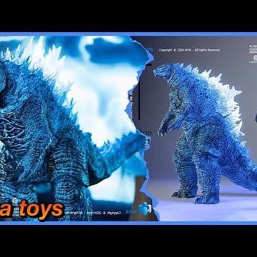 Hiya Toys Energized Godzilla 2024 from Godzilla X Kong The new empire. ￼