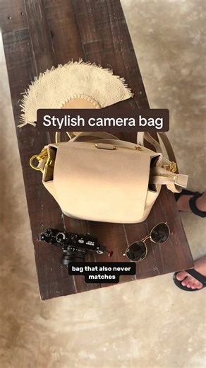 The most stylish camera bag for traveling #photographytips #camerabag