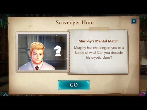 Murphy's Mental Match | Scavenger Hunt | Harry Potter Hogwarts Mystery Walk Through | Zeny Plays