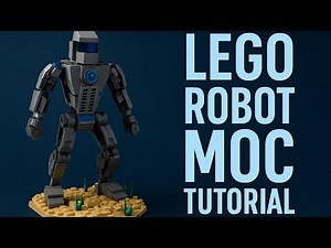 LEGO robot Action Figure Tutorial — Awesome Poseable Build! #lego #building #creative #moc #robot
