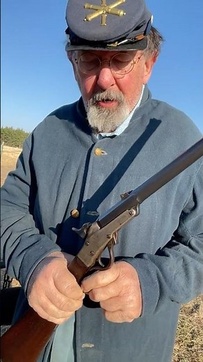 1858 Maynard Carbine: Cavalry Civil War Breach loader #history #firearmshistory