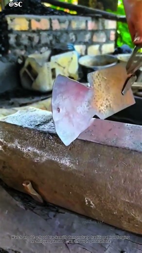 Old-School Blacksmith Shows Real Iron Forging Skills 🔥 Folk Craft