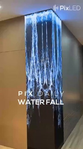 Learn how a vertical LED water column display can enhance the atmosphere of commercial interiors, offering a stunning visual focal point. Discover how this design element combines modern technology with elegance to create a unique ambiance in commercial spaces like lobbies, offices, and showrooms. | Your Home Fixer | Facebook