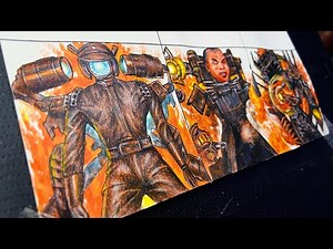 Drawing skibidi toilet character in skibidi toilet 79 part 2