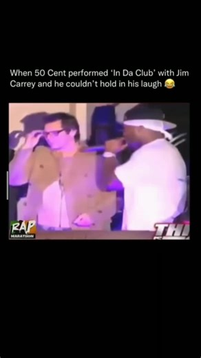 When 50 Cent and Jim Carrey Share a Stage