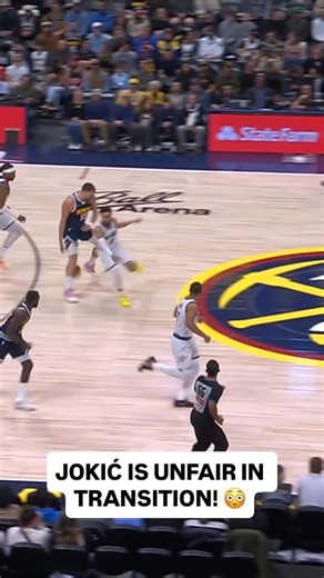 NBA | Nikola Jokić shows off on the break with a series of behind the back moves to set up @jmglitxh27 for the bucket! 👀 | Instagram