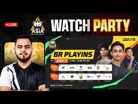 FFMAI Watchparty with Viper Day-1 | W India | W Head Hunters | #ViperIsLive