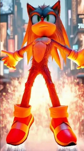 HYPER SONIC Transformation Into SONIC THE HEDGEHOG