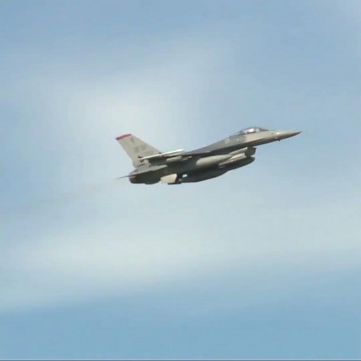 F-16 Fighter Jet – Speed, Power, and Absolute Dominance #f16 #military #airpower