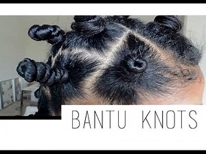 How to Do Bantu Knots