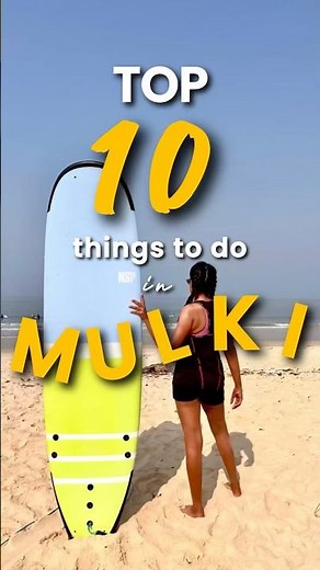 🌊 10 Things to Do in Mulki | Ultimate Travel Guide 🏝️🏄‍♂️#mulki #trending