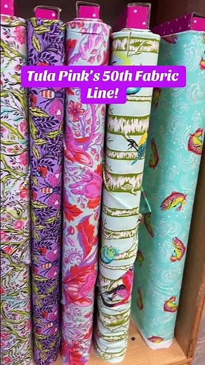 This is Full Moon Forest II by Tula Pink! #tulapink #quilting #quilts #quiltingbeespokane