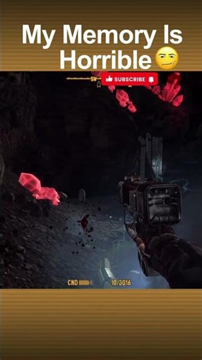 I Got The Memory Of A Potato 😗 #fallout