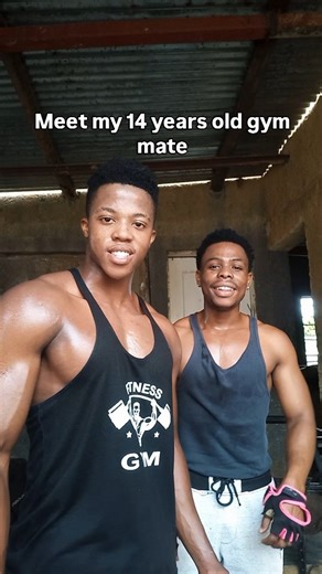 ofentse on Instagram: "Meet my 14 year old gym mate🥷🤍 #fyp #tranding #fypviralシ #sama28"