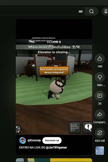 Ele jogou na minha live e gravou 😱 ‪@Enzooip‬