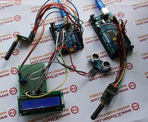 Ultrasonic Distance Measurement NRF905 Wireless Transmission System Based on Arduino