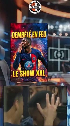 PSG - LILLE (3-0) : LE SHOW DEMBÉLÉ BALLON D'OR ! 🔴🔵 #football #shorts