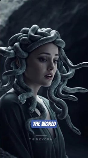 “From beauty to curse… the legend of Medusa 🐍✨”#shorts