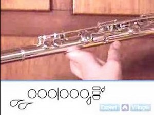 How to Play the Flute : Flute Hand Positioning