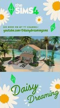 Boho Beach Bungalow in Sulani | #Sims4 | NoCC | Stop Motion Build #sims4 #simspartner #sims4build