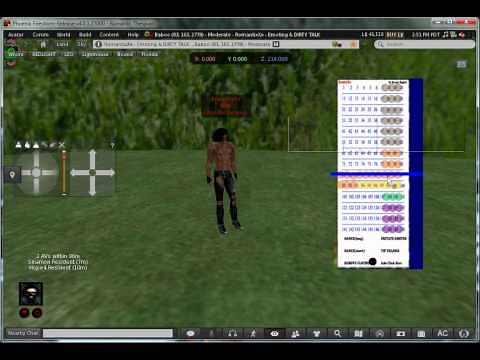 How to rotate and object in Second Life : rotate tutorial.avi