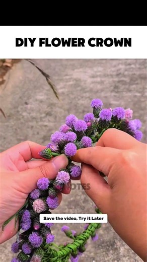 DIY Flower Crown Tutorial 🌸#DIYFlowerCrown #FlowerCrown #DIYTutorial