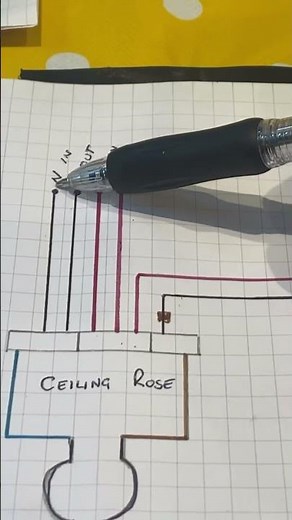 Ceiling rose wiring diagram