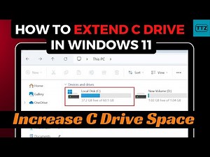 How to Increase C Drive Space in Windows 11 | Fix C Drive Not Extending Issue Without Deleting Drive