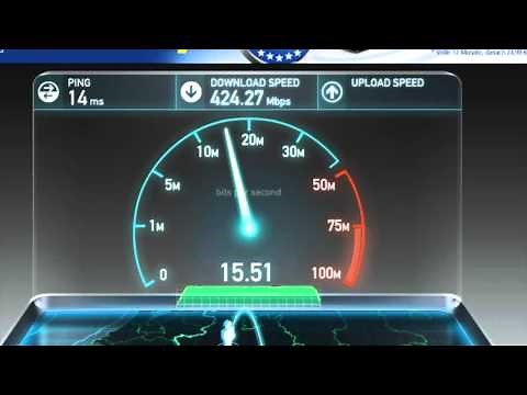 Unitymedia 400 Mbit/s Speedtest