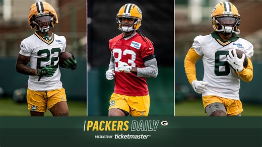 What you can expect from our new receivers heading into training camp ⤵️ | Green Bay Packers