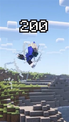 How Far Can we Through Enderperal in Minecraft #minecraft ##shorts