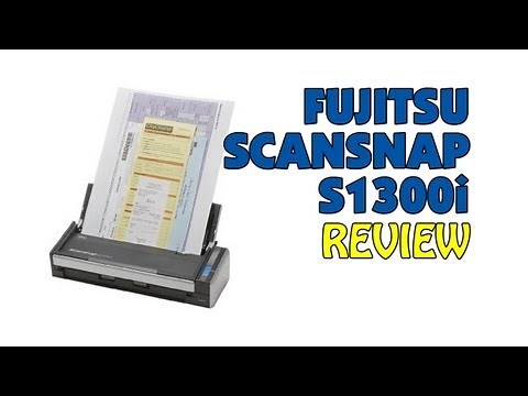 Fujitsu ScanSnap S1300i Portable Document Scanner