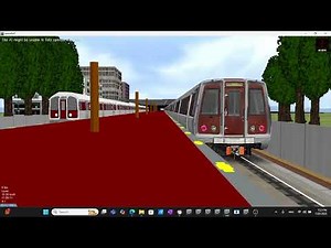 Openbve Gameplay Simulator WMATA CAF 5000 Series beta3 V3.0 Red Line to Glenmont