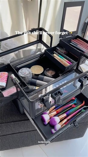 Vanity Box unboxing #asmr #asmrsounds #shorts #makeup #jackjees