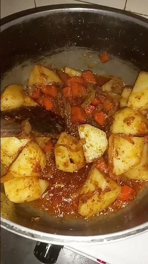 #your always welcome to our food today we make potato and# rice#