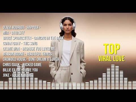 Top Viral Love Songs 2026 | YouTube Acoustic | Olivia Rodrigo, Miia, Bruce Springsteen, Conan Gray