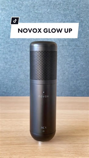 Enhance Your Audio Quality with NOVOX NC-1 Microphone Glow Up
