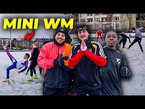 EXTREME WM FUßBALL CHALLENGE vs ABONNENTEN im SCHNEE !