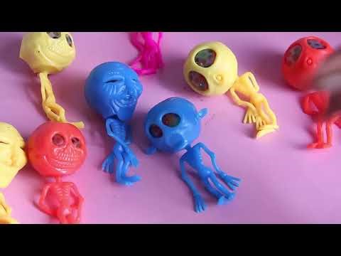 Squishy Alien Fidget Toys - Stretchy Sensory Stress Balls for Party Favors & Classroom Prizes